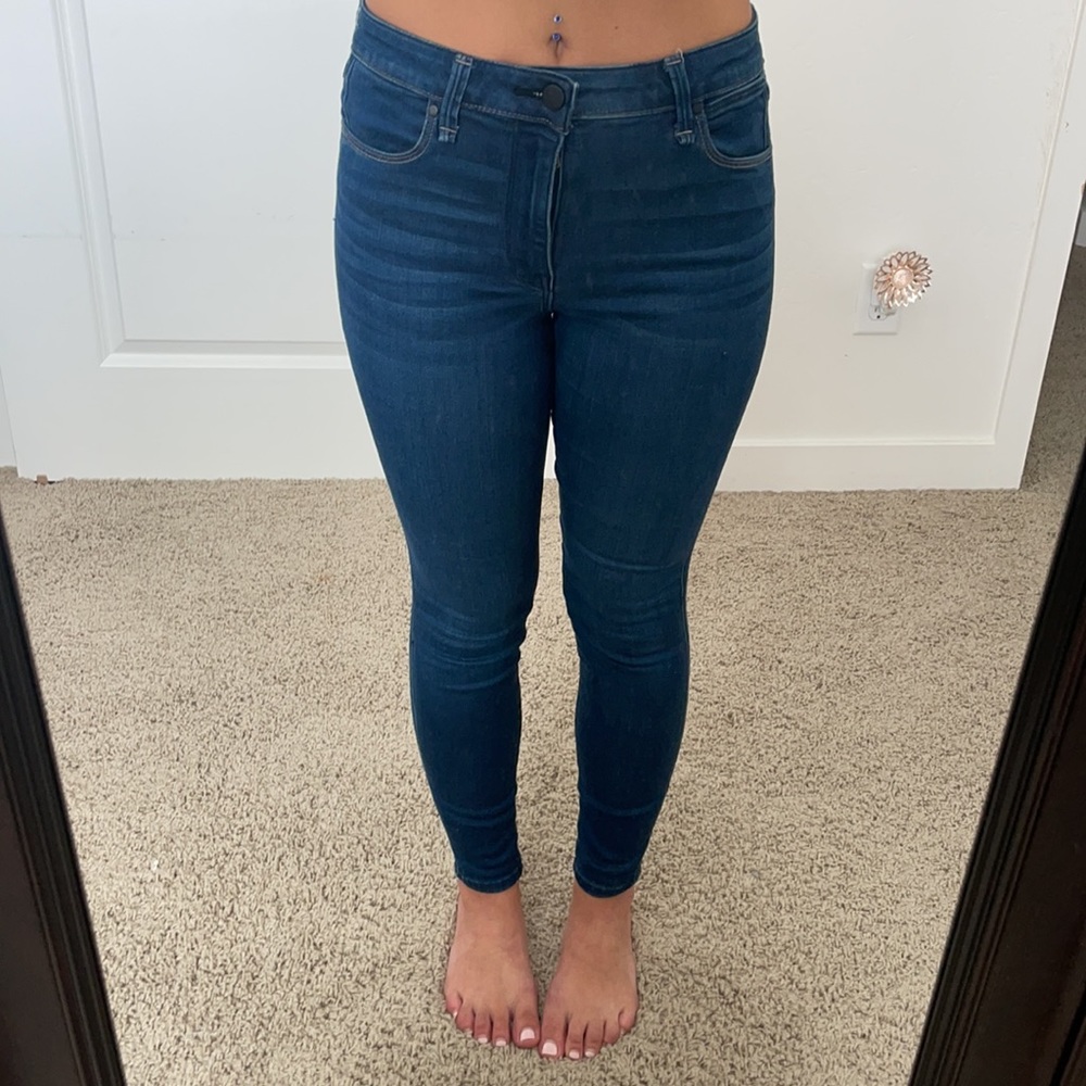 Abercrombie & Fitch; Sateen ultra skinny jean